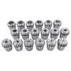 H & H Industrial Products Pro-Series 18 Piece ER-32 Spring Collet Set With Rack 3901-5365